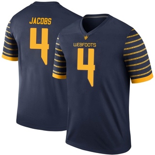 Jestin Jacobs Legend Navy Men's Oregon Ducks Football Jersey