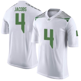 Jestin Jacobs Limited White Men's Oregon Ducks Football Jersey