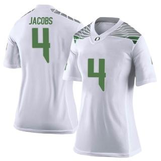 Jestin Jacobs Limited White Women's Oregon Ducks Football Jersey