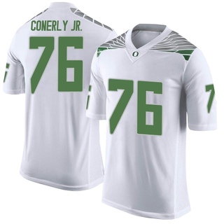 Josh Conerly Jr. Limited White Men's Oregon Ducks Football Jersey