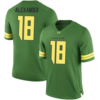 Kam Alexander Game Green Men's Oregon Ducks Football Jersey