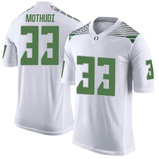 Kamar Mothudi Limited White Men's Oregon Ducks Football Jersey