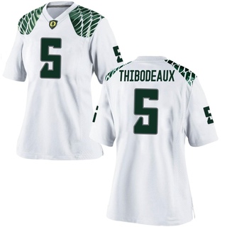 Kayvon Thibodeaux Game White Women's Oregon Ducks Football Jersey