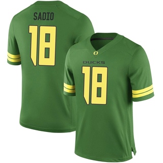 Kenyon Sadiq Game Green Men's Oregon Ducks Football Jersey