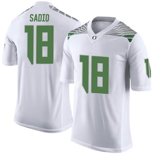 Kenyon Sadiq Limited White Men's Oregon Ducks Football Jersey