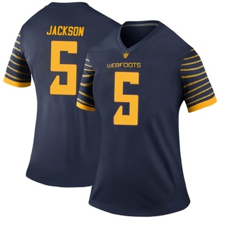 Khyree Jackson Legend Navy Women's Oregon Ducks Football Jersey