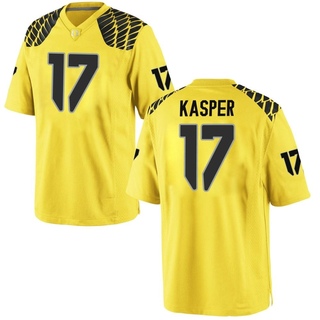 Kyler Kasper Game Gold Youth Oregon Ducks Football Jersey