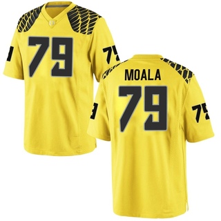 Lipe Moala Game Gold Men's Oregon Ducks Football Jersey