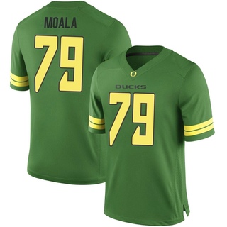 Lipe Moala Game Green Men's Oregon Ducks Football Jersey