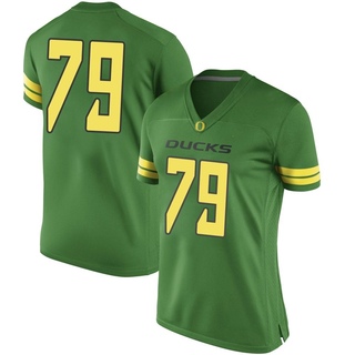 Lipe Moala Game Green Women's Oregon Ducks Football Jersey