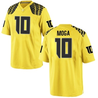 Luke Moga Game Gold Men's Oregon Ducks Football Jersey