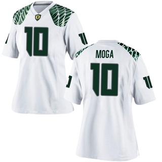 Luke Moga Game White Women's Oregon Ducks Football Jersey