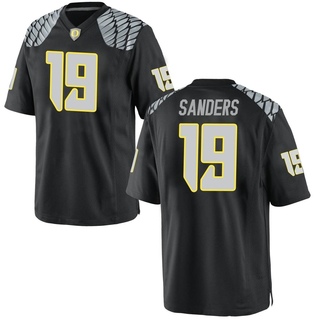 Marcus Sanders Game Black Men's Oregon Ducks Football Jersey