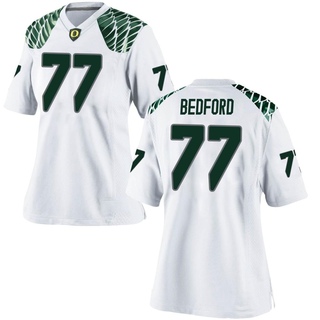 Matthew Bedford Game White Women's Oregon Ducks Football Jersey