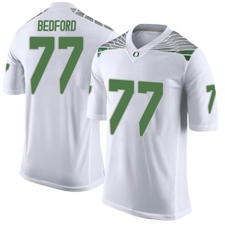 Matthew Bedford Limited White Men's Oregon Ducks Football Jersey