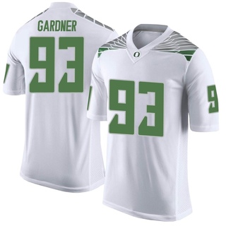 My'Keil Gardner Limited White Men's Oregon Ducks Football Jersey