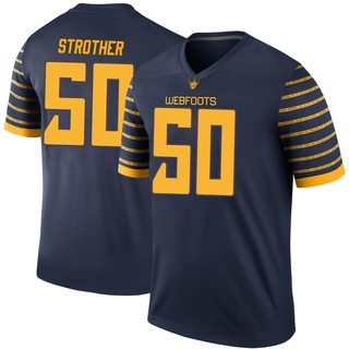 Nishad Strother Legend Navy Youth Oregon Ducks Football Jersey