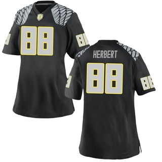 Patrick Herbert Replica Black Women's Oregon Ducks Football Jersey