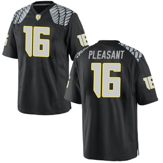 Rodrick Pleasant Game Black Men's Oregon Ducks Football Jersey