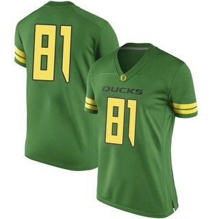 Ryan Pellum Game Green Women's Oregon Ducks Football Jersey