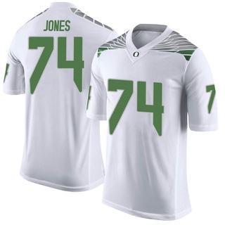 Steven Jones Limited White Youth Oregon Ducks Football Jersey