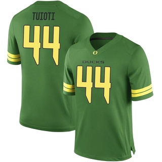 Teitum Tuioti Replica Green Youth Oregon Ducks Football Jersey