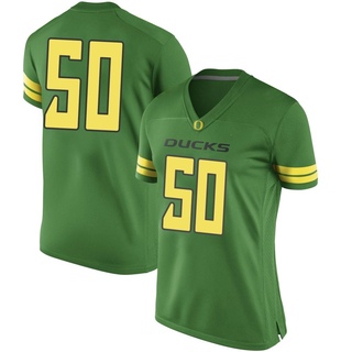 Tionne Gray Game Green Women's Oregon Ducks Football Jersey