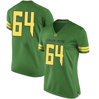 Ty Delgado Game Green Women's Oregon Ducks Football Jersey