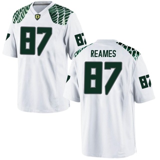 Von Reames Game White Men's Oregon Ducks Football Jersey